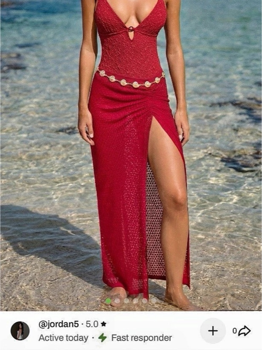 Beach One Piece and Sarong Set